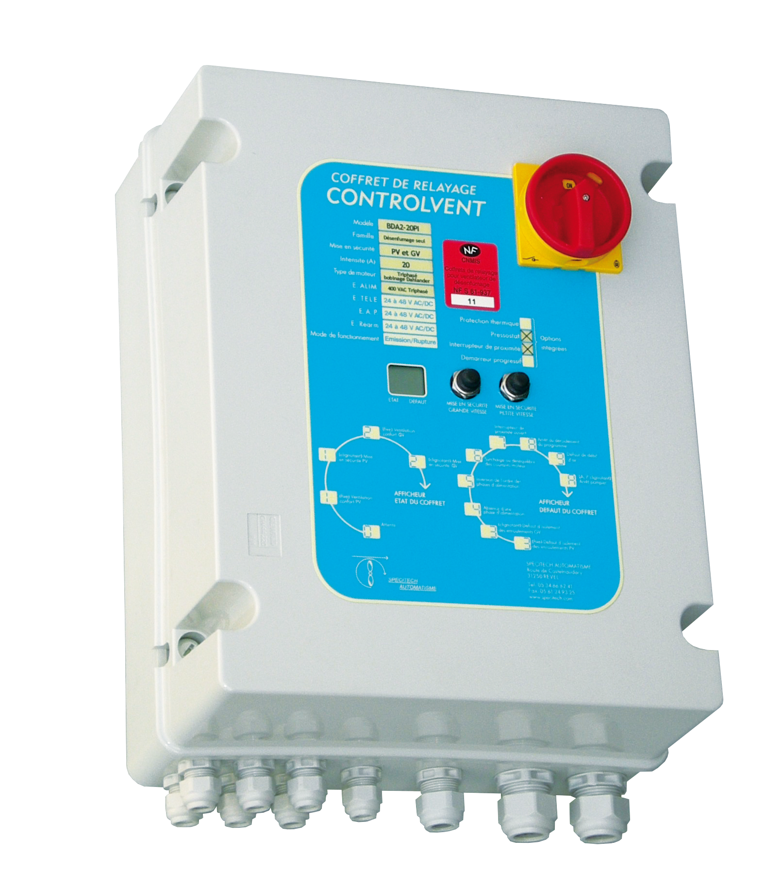 Cdf, COFFRET DE RELAYAGE